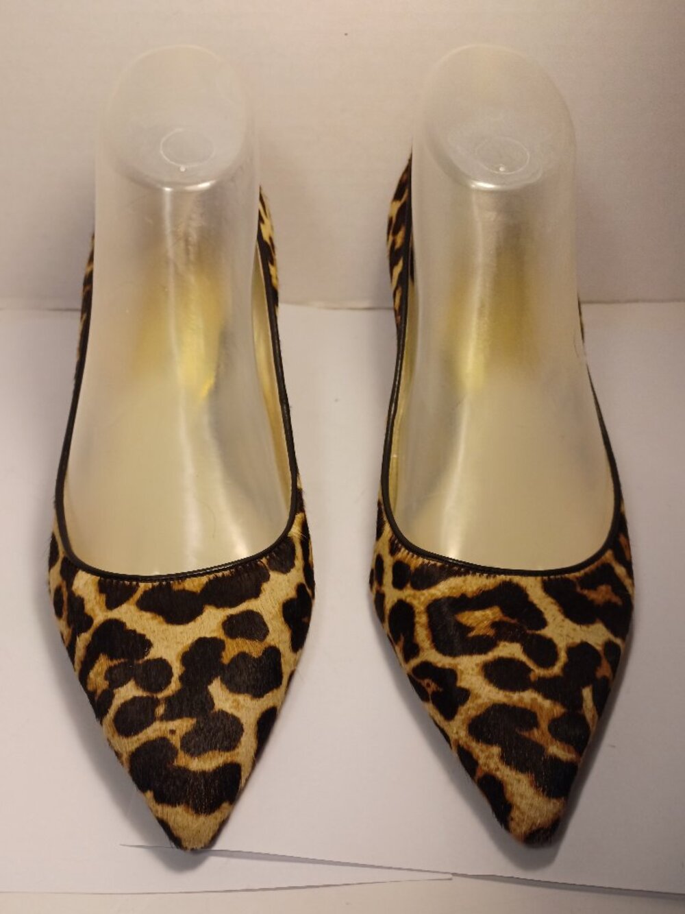 Michael Kors Leopard Leather Pumps Size 8.5M